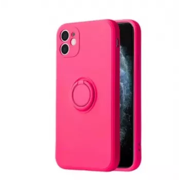 iLike Silicone Ring Case for Xiaomi Redmi 9C / 10A - Rose
