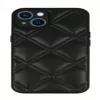 iLike Apple iPhone 14 Leather 3D Case Black