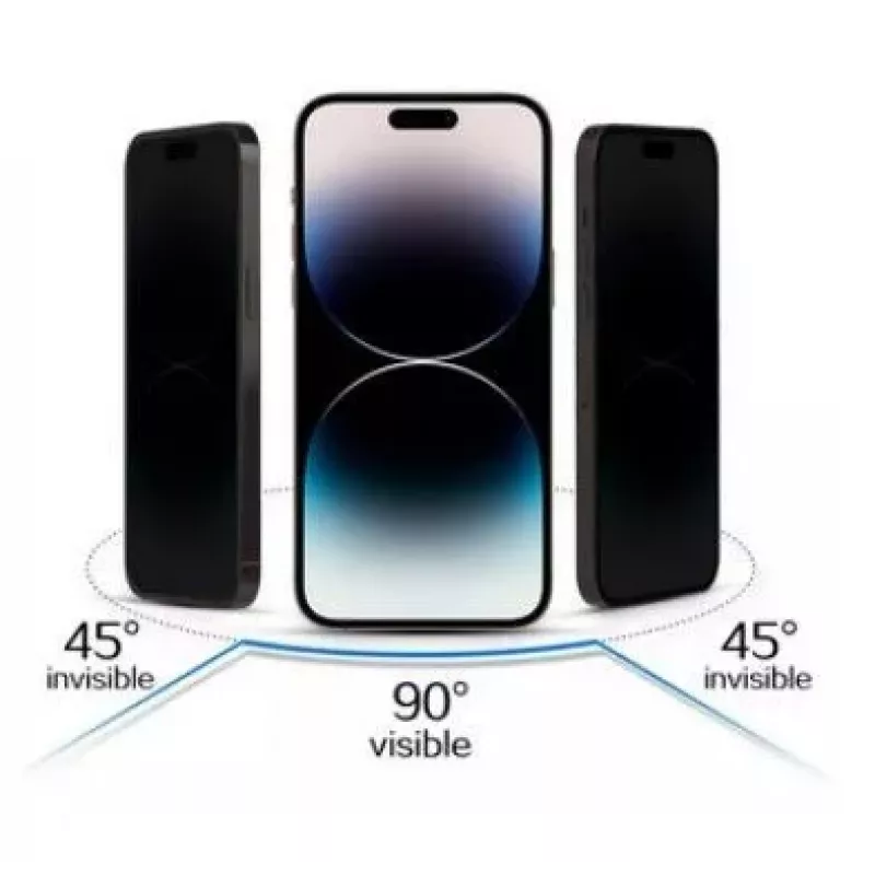 iLike Samsung Galaxy A54 5G Privacy Glass Screen Protector Black