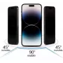 iLike Samsung Galaxy S23 Tempered Privacy Glass (With Cutout for Reader) Black