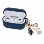 iLike Protective Silicone Case for Apple AirPods Pro 2 - Dark Blue with Pendant