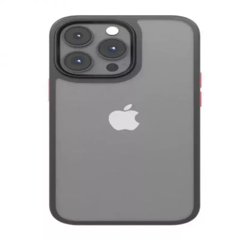 iLike Apple Satin Matt Case for iPhone 14 Pro 6.1 Black