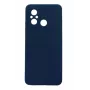 iLike Silicone Case for Xiaomi Redmi 12C / Redmi 11A - Dark Blue