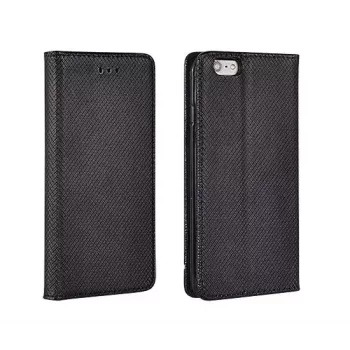 GreenGo LG K10 K430 Smart Magnet Wallet Case Black