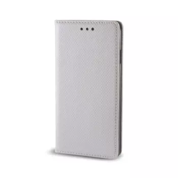 GreenGo LG K8 K350N Smart Magnet Wallet Case Silver