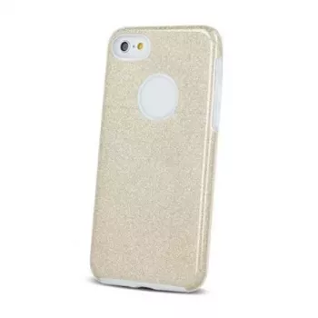 GreenGo Apple iPhone XR Glitter 3-in-1 Case Gold