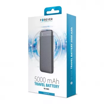 Forever Power Bank TB-100S 5000 mAh Black