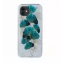 iLike Gold Glam Case for iPhone 11 with Leaves Pattern