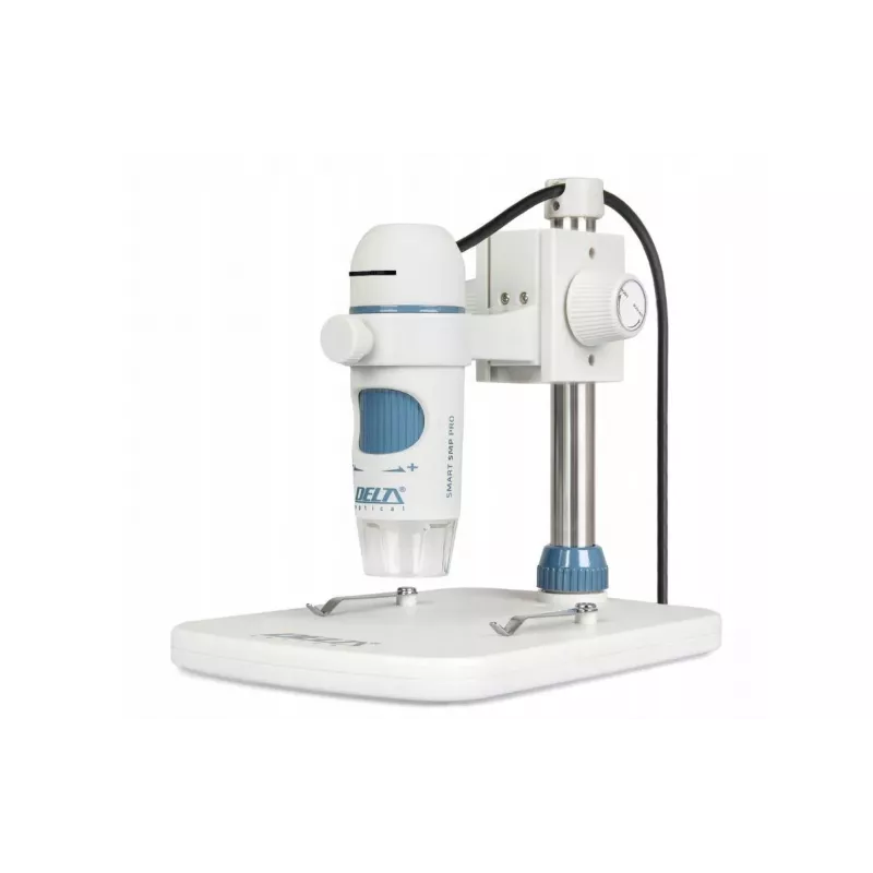 Delta Optical Smart 5MP Pro Digital Microscope 20-300x USB 2.0 with Metal Stand