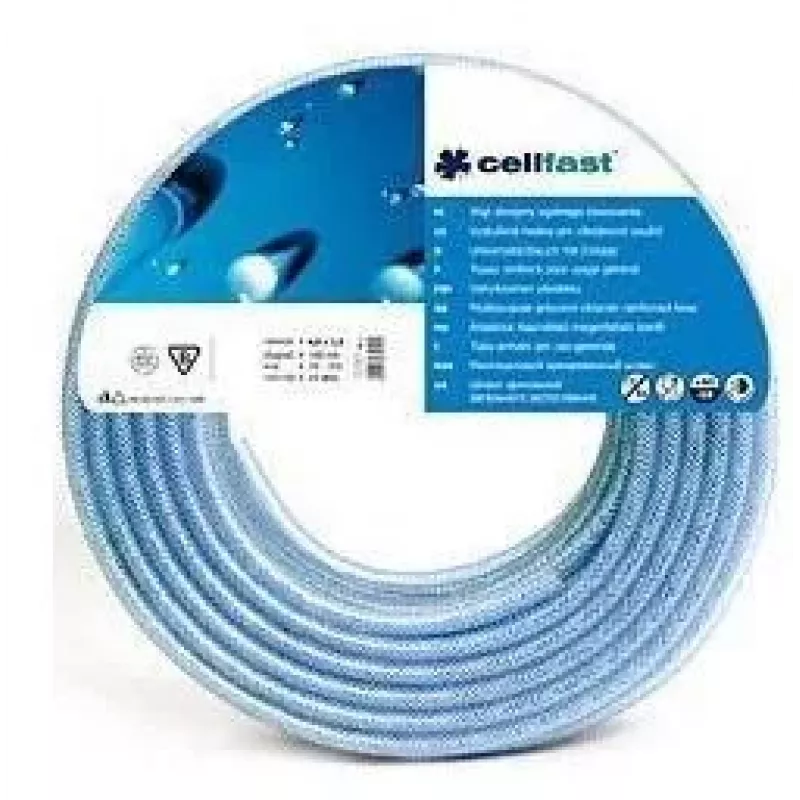 CELLFAST Reinforced General Purpose Hose 6.0x2.5mm 110m on Stand