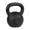 REBEL ACTIVE Cast Iron Kettlebell 30 kg, Black