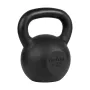 REBEL ACTIVE Cast Iron Kettlebell 30 kg, Black