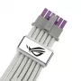 ASUS ROG EQUALIZER White Edition GPU Power Cable - 16-pin 12VHPWR to 3x8-pin PCIe - 700mm White