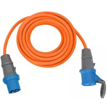 Brennenstuhl 1167650410 Power Extension Cable 10m H07RN-F 3G 2.5mm² IP44 Blue/Grey/Orange