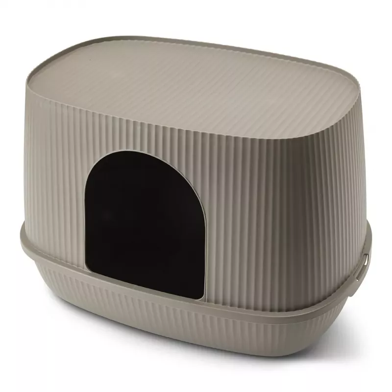 SAVIC Moona Cat Litter Box Grey 57x39x39 cm