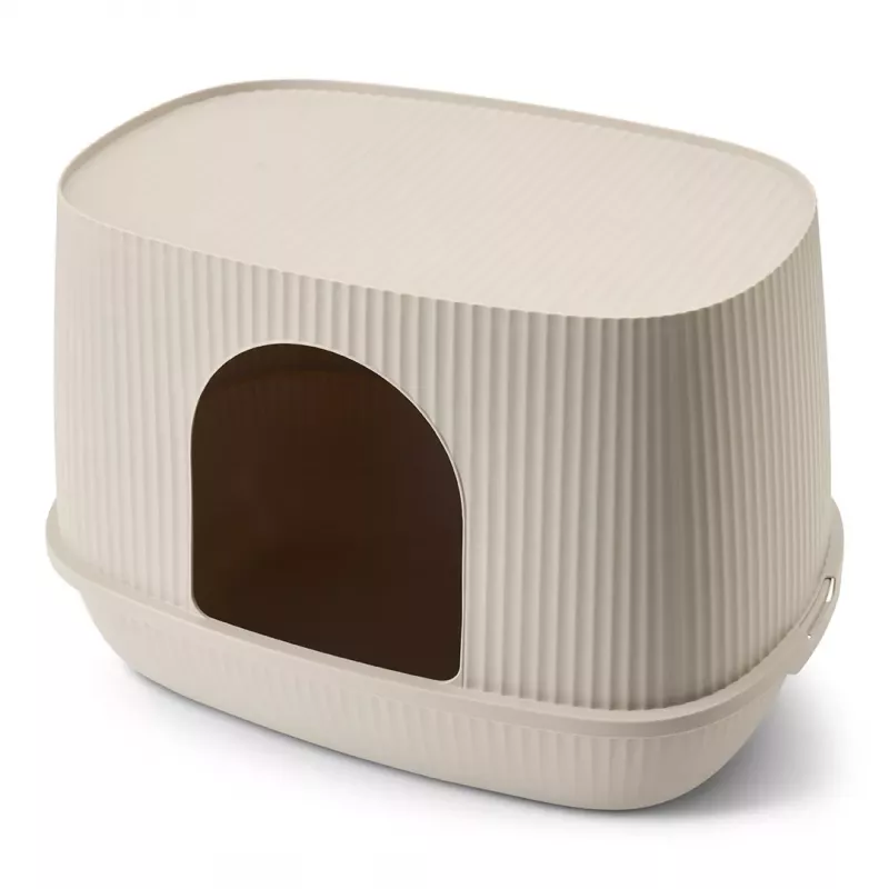 SAVIC Moona Cat Litter Box Mocha 57x39x39 cm