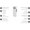 CAMSAT CDS-6IP eco 5 GHz Wireless IP Transmission System / Bridge, 300 Mbps, 16 dBi, 2x RJ-45, PoE, IP65