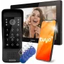 EURA VDP-86A3 10-Inch Black Video Door Phone Monitor with Tuya Smart App