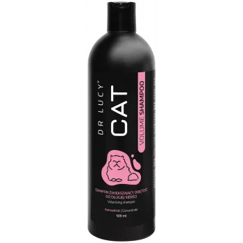 DR LUCY CAT VOLUME SHAMPOO 500 ML CONCENTRATED, VOLUME-BOOSTING SHAMPOO FOR LONG-HAIRED CATS