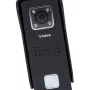 VIDOS S6B Outdoor Door Panel - Silver/Grey, 4-Wire, IP65, IR Night Vision