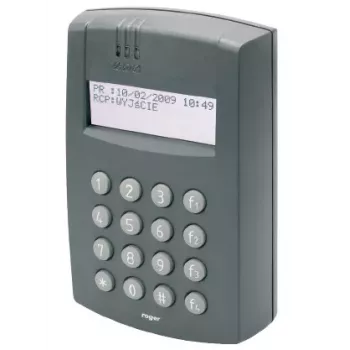 ROGER MCT68ME-IO-I Proximity Reader, Black, RS485/Wiegand/OSDP, 125kHz/13.56MHz, IP65