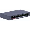 Hikvision DS-3E0109P-E/M(C) 9-Port Fast Ethernet PoE Switch, 8 PoE Ports, 65W Budget, Unmanaged