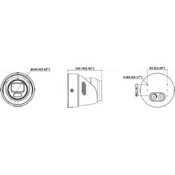 Hikvision Smart Hybrid Light with ColorVu Motorized Varifocal (DS-2CD2H47G3-LIZS2UY/SL(2.8-12mm))