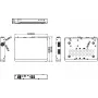 Hikvision iDS-7204HTHI-M1/XT/4A+4/1ALM 4-Channel 5MP AcuSense Surveillance Kit with 4 Cameras