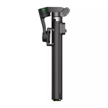 AOCHUAN Smart V3 Smartphone Gimbal with AI Tracking, Fill Light, Remote, Tripod, Selfie Stick, Black