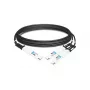 NVIDIA Passive Copper Splitter Cable IB 200Gb/s QSFP56 to 2x QSFP56 3m