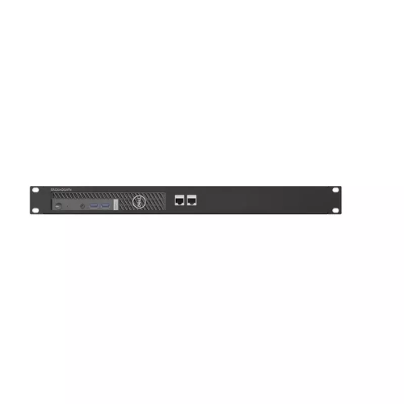 Rackmount.IT Kit for Dell OptiPlex MFF - 1U 19-Inch Rackmount Bracket, Black