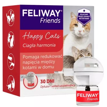CEVA Feliway Friends Pheromone Diffuser Starter Kit for Cats - 48ml Refill Included