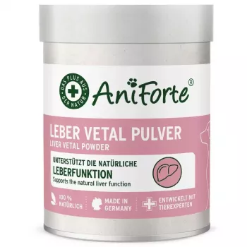 AniForte Liver Vital Powder for Dogs - Liver Support Supplement - 100g