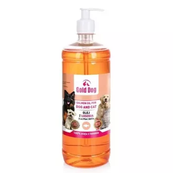 GDD Gold Dog Salmon Oil for Dogs and Cats - 1 L