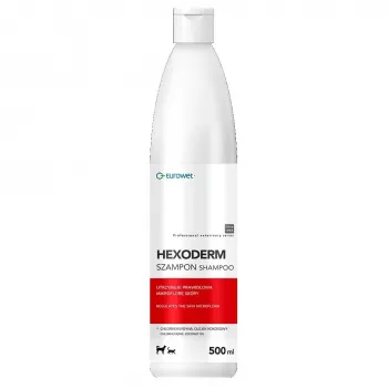 EWE EUROWET Hexoderm Medicated Shampoo for Dogs and Cats - 500ml