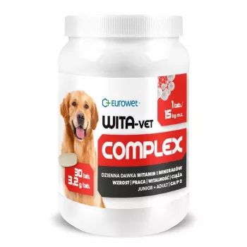 EWE EUROWET Wita-Vet Complex 3.2g Dietary Supplement for Dogs - 30 Tablets