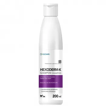 EWE EUROWET Hexoderm-K Medicated Shampoo for Dogs and Cats 200ml