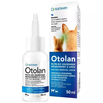 EWE EUROWET Otolan Ear Wax Removal Liquid for Dogs and Cats - 50 ml