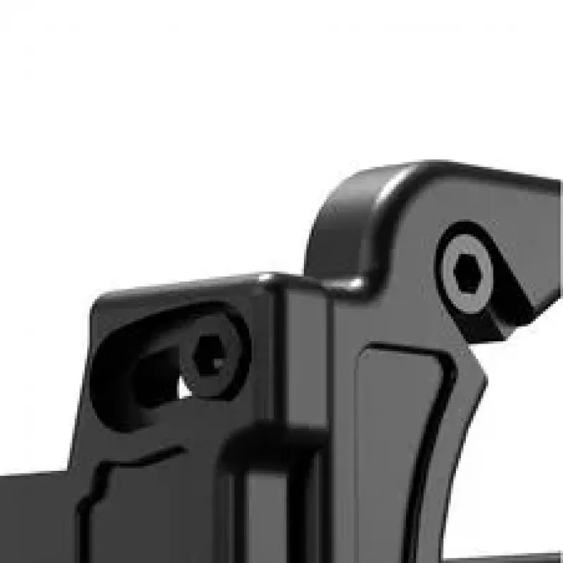 SABELT DD Wheel Front Mount – Direct Drive Wheelbase Mounting Bracket, Black Powder-Coated Steel