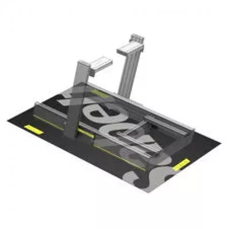 SABELT SIM RACING Sabelt Sim Floor Mat, 170 × 100 cm, Anti-slip, Black