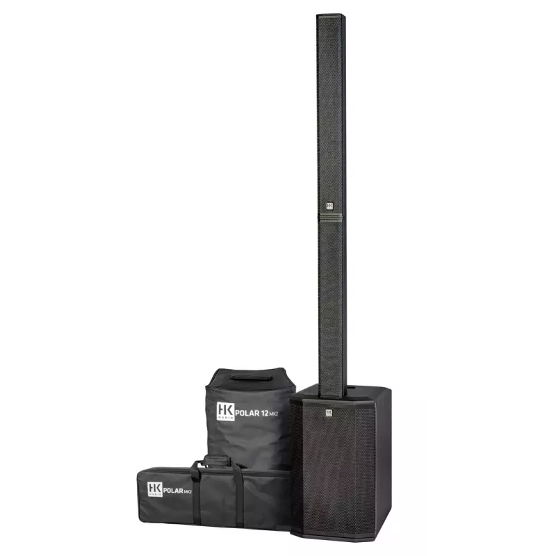 HK Audio Polar 12 MK2 Active Column PA System, Black