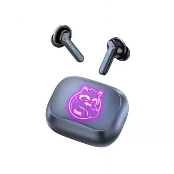 BXT Buxton BTW 8200 Racoon - In-ear Wireless Earphones with Charging Case, White