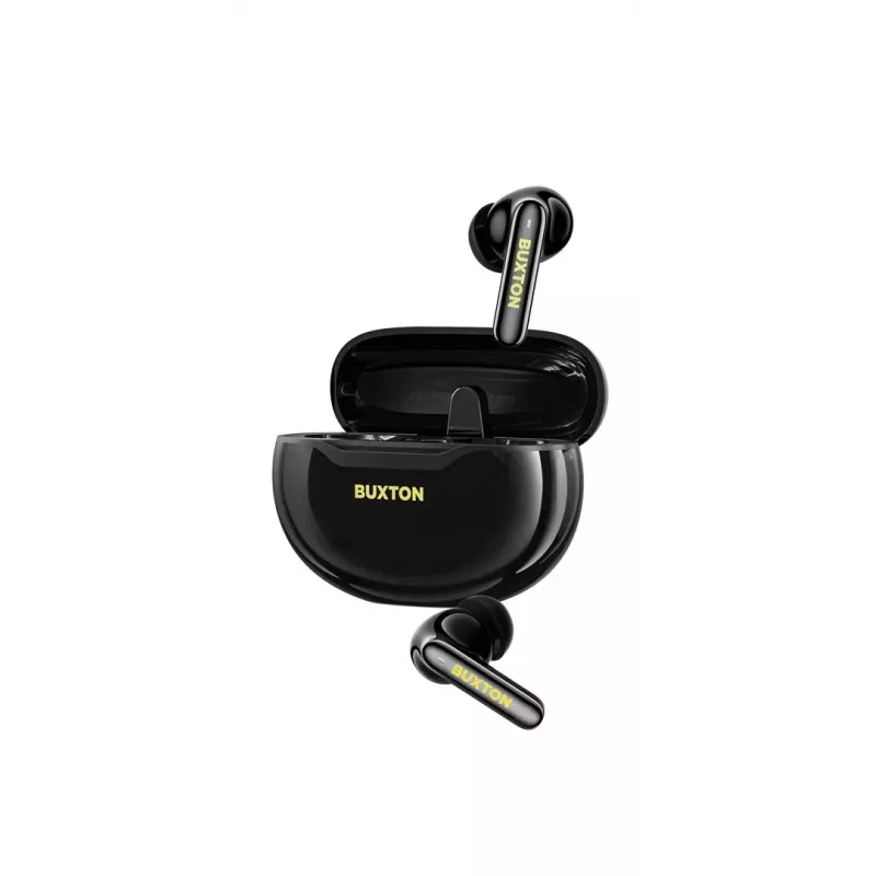 BXT Buxton BTW 7200 Black Tuya - True Wireless In-Ear Earphones with Charging Case, Black, Bluetooth 5.2, IPX4, Touch Control, Tuya Smart App