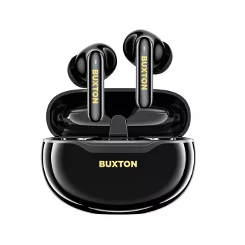 BXT Buxton BTW 7200 Black Tuya - True Wireless In-Ear Earphones with Charging Case, Black, Bluetooth 5.2, IPX4, Touch Control, Tuya Smart App