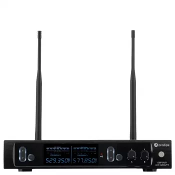 PDE Prodipe M850 DSP Duo UHF F5 - UHF Wireless Microphone System with 2 Handheld Microphones
