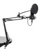 STAGG SUM45 Set - USB Microphone Set with Microphone, Stand, Shock Mount, Pop Filter and USB Cable