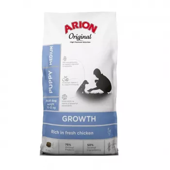 AIN ARION Original Puppy Medium Growth Chicken Dry Dog Food 12kg