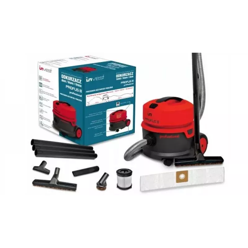 IVE Industrial Vacuum Cleaner 1200 W PROFUS III INVEST