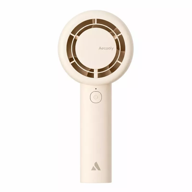 AEL Aecooly Halo 01 Portable Handheld Fan, Beige
