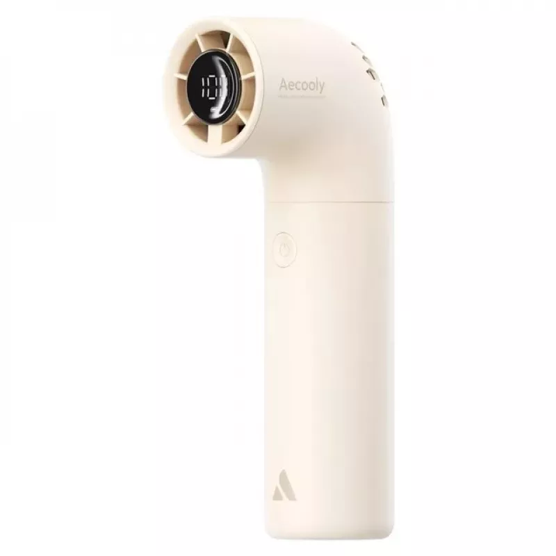 AEL Aecooly Aero High-Speed Handheld Fan, Beige